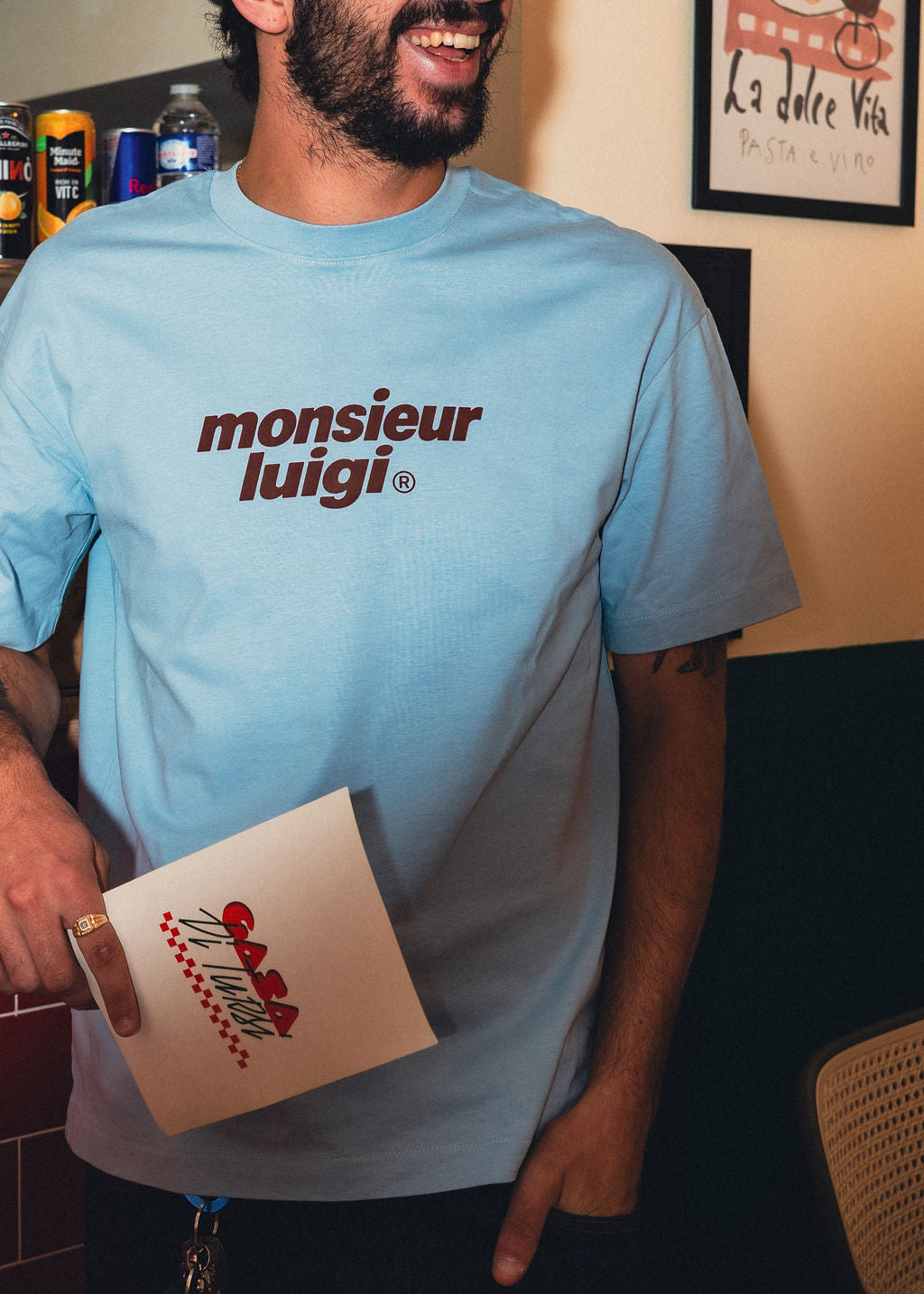 T-shirt Luigi grande