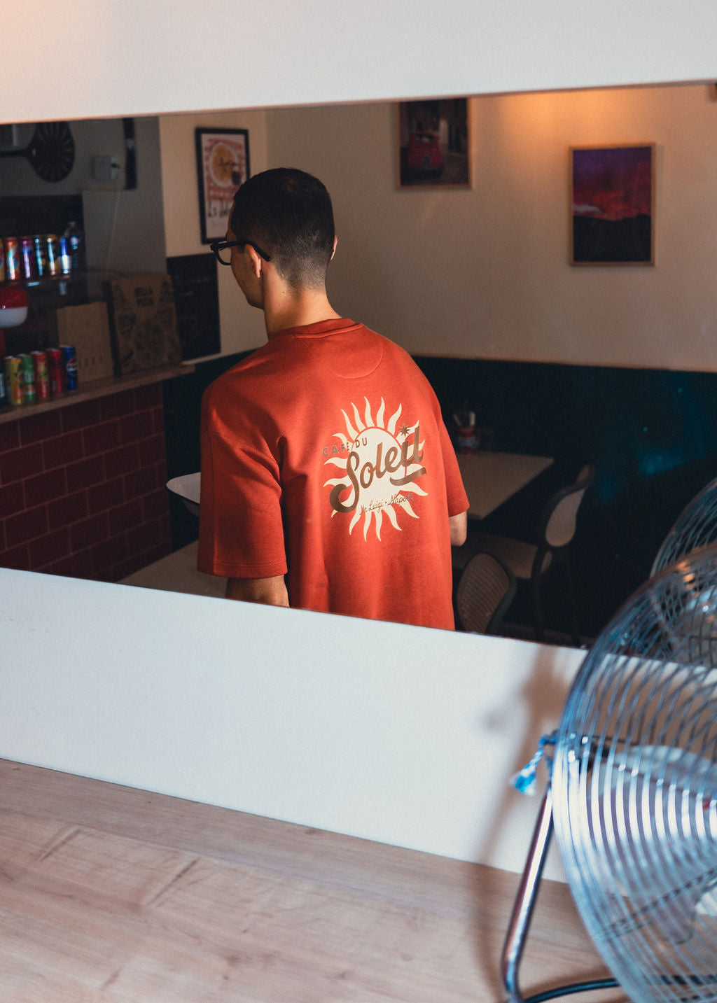 T-shirt Café du soleil