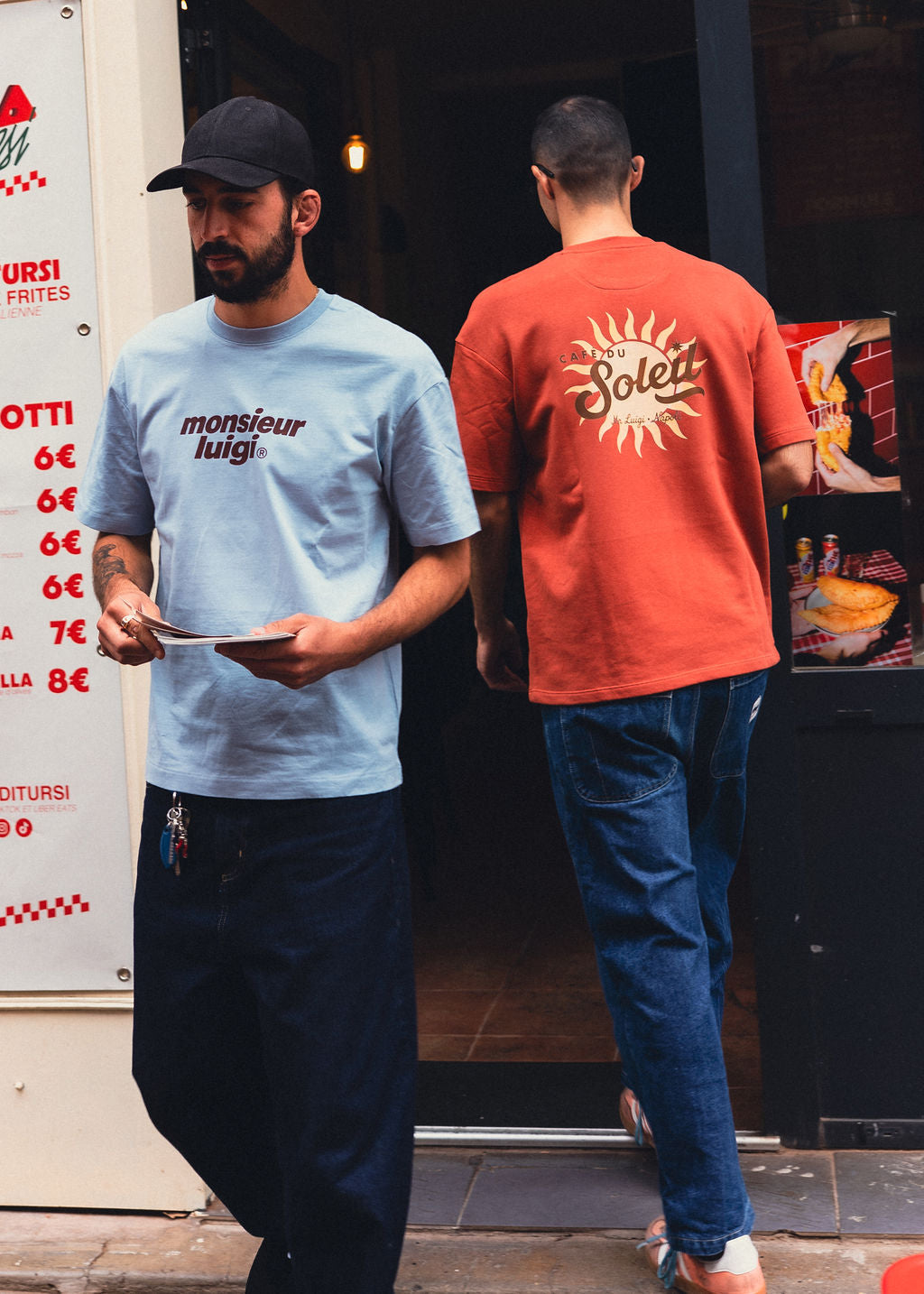 T-shirt Café du soleil