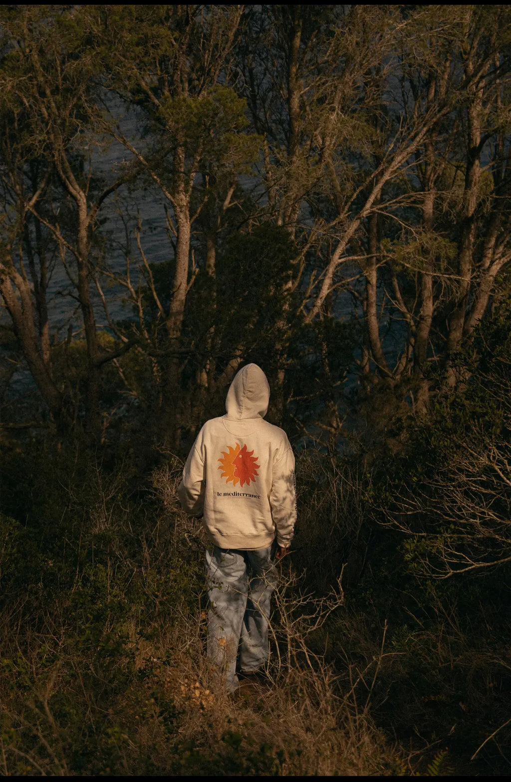 Sweat à capuche Le Méditerranée